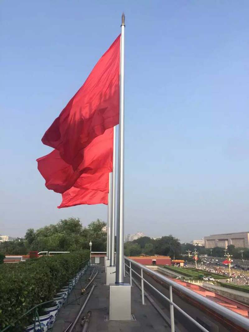 整體旋轉(zhuǎn)旗桿案例 整體旋轉(zhuǎn)旗桿案例