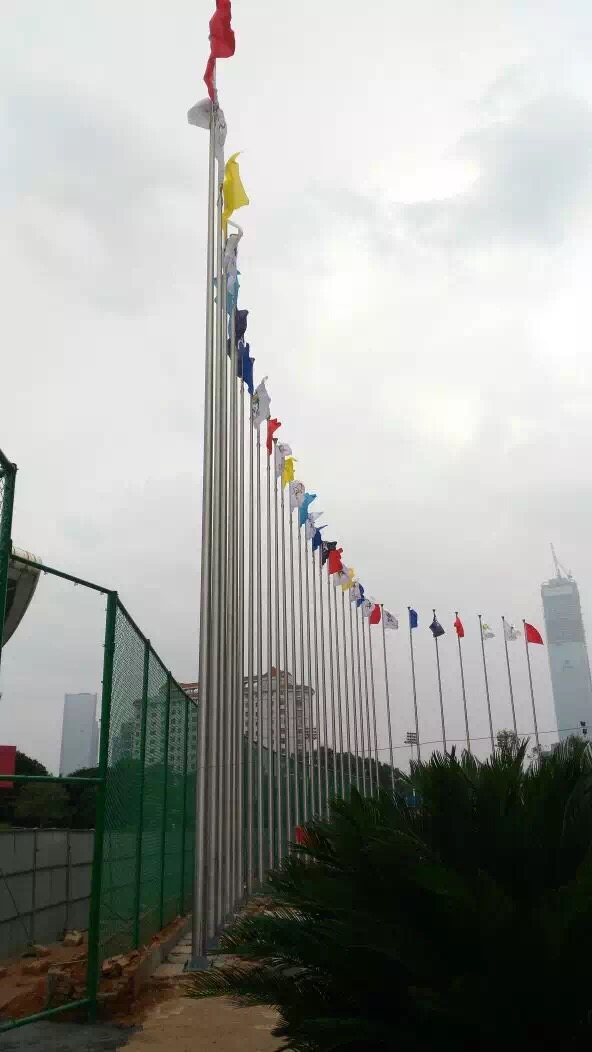 多根旗桿案例 多根旗桿案例