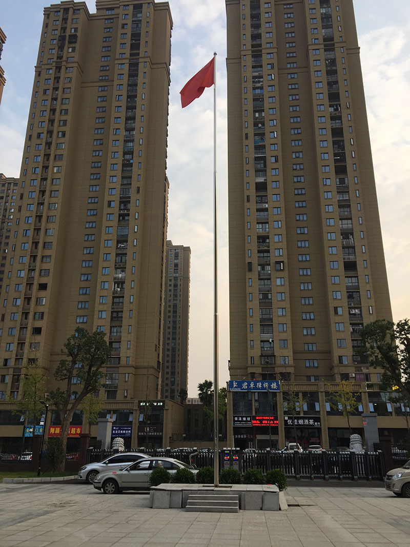 講話，國歌同步旗桿2