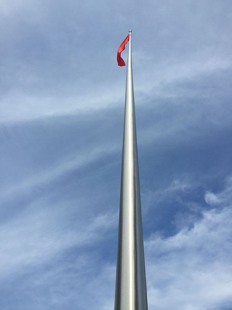 講話，國歌同步旗桿7