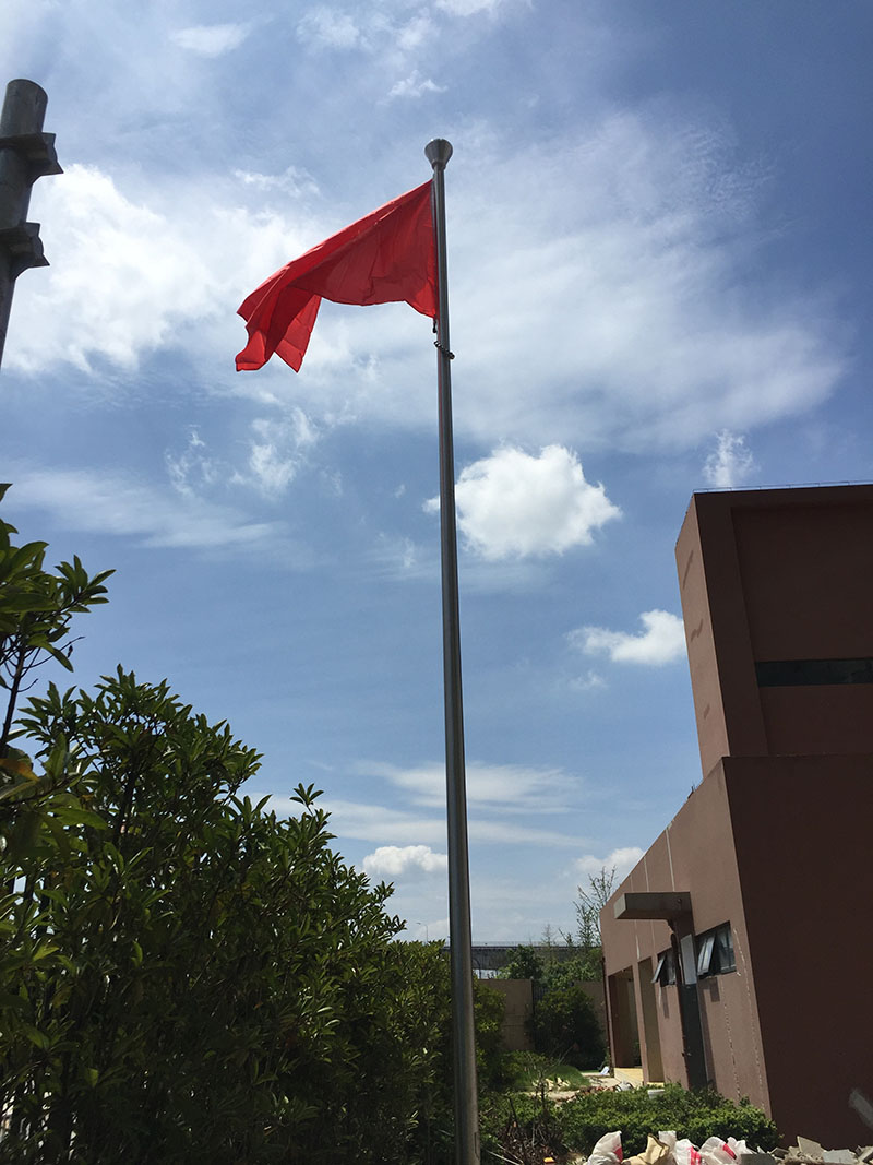 講話，國歌同步旗桿9